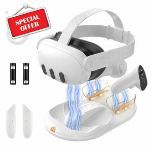 GEEKERA Charging Dock for Meta Quest 3