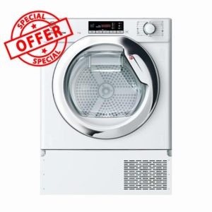 Hoover BATD H7A2TCE-80 7kg Integrated Heat Pump Tumble Dryer