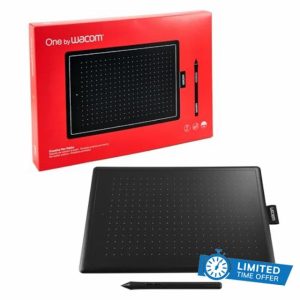 One by Wacom Medium – Drawing Tablet with Pen
