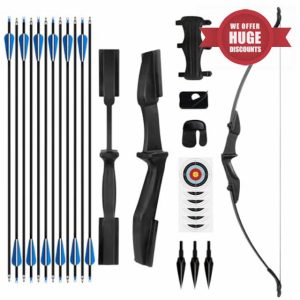 NorthSpoor Recurve Bow and Arrow 30lbs Archery Bows Set