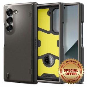 Spigen Slim Armor Pro [Hinge Protection] Case Compatible with Samsung Galaxy Z Fold 6 - Gunmetal