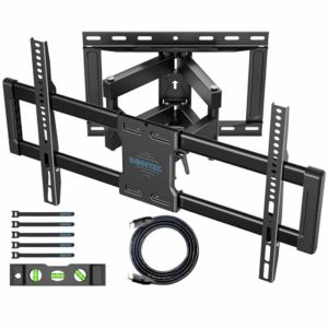 BONTEC Universal TV Wall Mount for 37-86 Inch Flat and Curved TVs up to 65kg