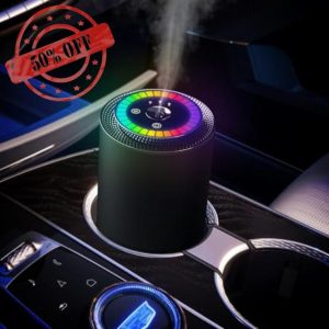 SALUBRITO Smart Car Air Fresheners with Rhythmic Atmosphere Light