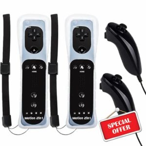 Gamrombo 2er Set Wii Remote Controller