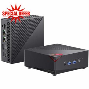 ACEMAGICIAN [Dual LAN Mini Gaming PC AMD Ryzen 7 5700U Mini PC (8C/16T