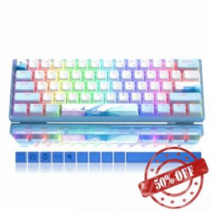 LQXQ WK61 60% Mechanical Keyboard