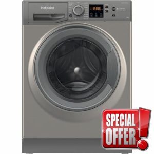Hotpoint Anti-stain NSWM 1046 GG UK 10kg Washing Machine - Graphite            [Energy Class A]