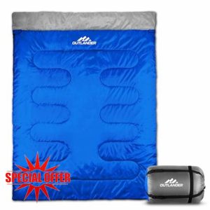 Sleeping Bags for Adults 3 Season Backpacking Lightweight Waterproof Cold Weather Sleeping Bag for Kids Warm Camping Hiking Outdoor Travel Hunting with Compression Bags