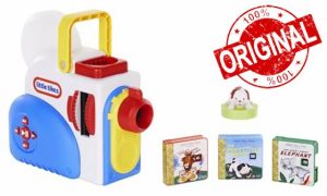 Little Tikes Story Dream Machine Starter Pack with 3 Classic Fairytale Stories - Light