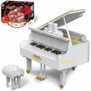 Grand Piano Model Building Blocks Sets for Adults