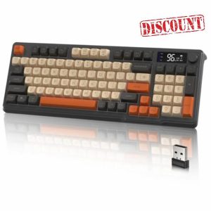M96 Dual Mode Wireless Gaming Keyboard with 2.4G & BT5.0