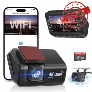 CHORTAU Dash Cam Front and Rear