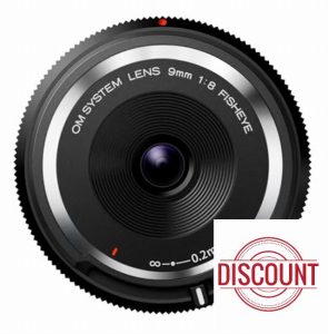 OM SYSTEM 9 mm 1:8.0 Fish Eye Body Cap Lens