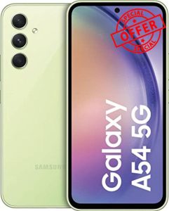 Samsung Galaxy A54 128GB 5G Mobile Phone - Awesome Lime