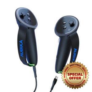 Aubika Rechargeable Controller Grips for Meta Quest 3