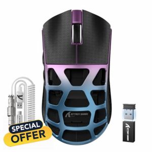 ATTACK SHARK R3PRO 46g SUPERLIGHT Magnesium Alloy Mouse