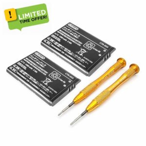 New for 3DS Rechargeable Li-ion Battery Pack 2 5-Hour Long Life Replacement