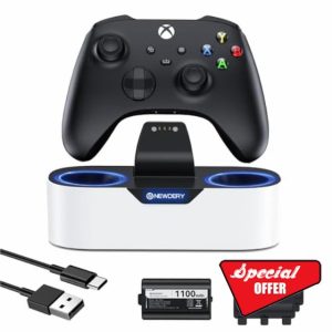 NEWDERY Solo Charger Station for Xbox Wireless Controllers