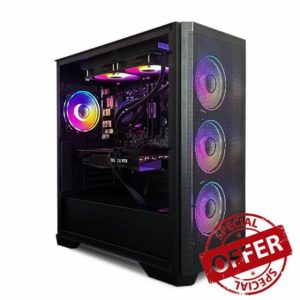 FIERCEPC Ultra Gaming - AMD Ryzen 7 7800X3D 4.2-5GHz