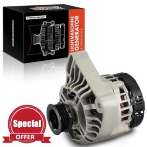 Frankberg Alternator Generator 70A Compatible with 500 312 1.2L 1.4L Petrol 2007-2024 Punto 199 1.2L 1.4L Petrol 2013-2024 Panda 169 1.1L-1.4L Petrol 2003-2013 Replace# 5 17006 75 cm