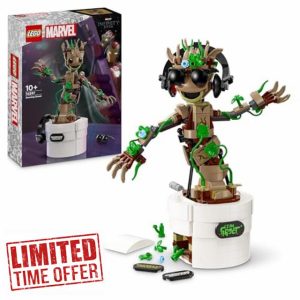 LEGO Marvel Dancing Groot Buildable Animated Toy Action Figure