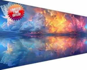 DIY Paint by Numbers for Adults Cloud