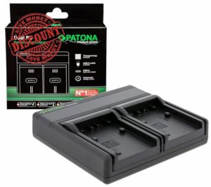 PATONA Premium BLS-5 BLS-50 BLS-1 Battery PD Charger USB-C (2x 1000mA) PD/QC Compatible (121557)