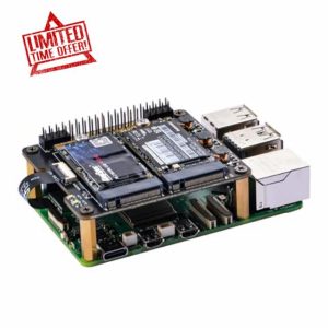 GeeekPi N20 Dual 2242 NVMe Hat for Raspberry Pi 5