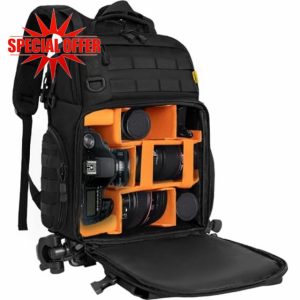 BQKOZFIN Camera Backpack