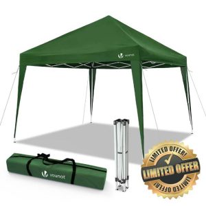 VOUNOT 3x3m Pop Up Gazebo with 4 Leg Weight Bags