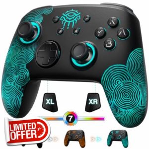 [Luminous Pattern] Switch Pro Controller Wireless Compatible with Switch/OLED/Lite