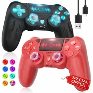 TURPOW Wireless Controller for Ps-4 2 Pack