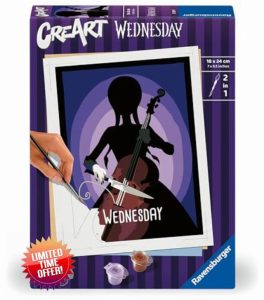 Ravensburger 23889 CreArt-Paint by Numbers 23889-Wednesday-from 12 Years