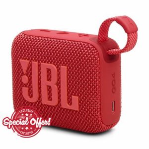 JBL GO 4 Ultra-Portable Bluetooth Speaker with Big Pro Sound and Punchy Bass