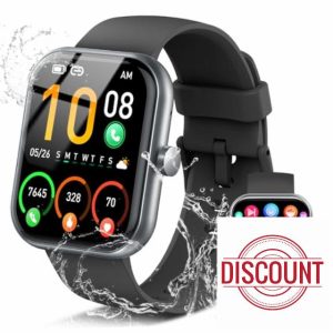 Smart Watch for Men Women Make/Answer Calls 1.96'' 47.5mm Fitness Watch with 110+ Sports Modes
