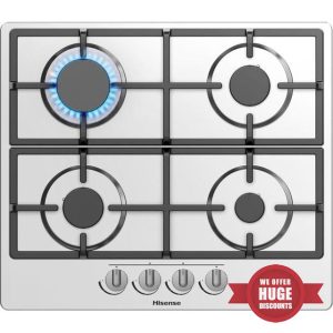 Hisense GM643XHC Gas Hob with 4 Cooking Zones