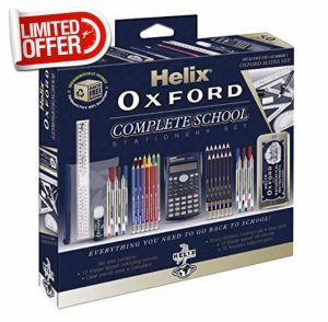 Helix Oxford Complete Back to School Stationery Set