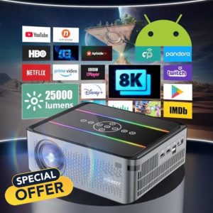 Auto Focus Keystone Projector