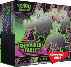 Pokémon TCG: Scarlet & Violet—Shrouded Fable Elite Trainer Box (1 Full Art Promo Card