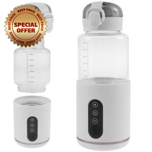 NIHUIFDPY Portable Baby Bottle Warmer for Travel