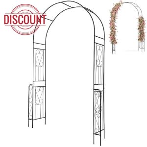 COSTWAY Metal Garden Arch
