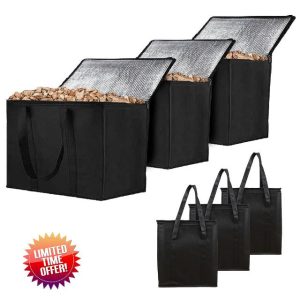 3 Pack Wood Pellet Storage Bag