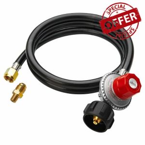 Tsudoku 5FT High Pressure Propane Regulator Hose