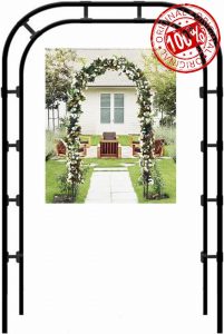 ZJFJMBD Garden Arch Trellis Heavy Duty - Rose Arch Decoration for Weddings 120cm 140cm 160cm 180cm 200cm 240cm 280cm 350cm Balloon Support Frame