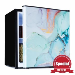 Klarstein CoolArt Fridge-Freezer Combination - Refrigerator with 2 Cooling Levels