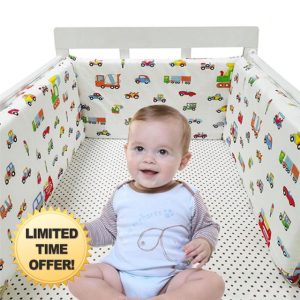 xinwanhong Bumpers for Cot Bed