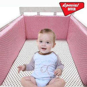 xinwanhong Bumpers for Cot Bed