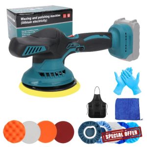 Cordless Buffer Polisher Compatible with Makita 18V Battery