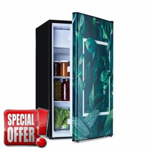 Klarstein CoolArt Fridge-Freezer Combination - Refrigerator with 2 Cooling Levels