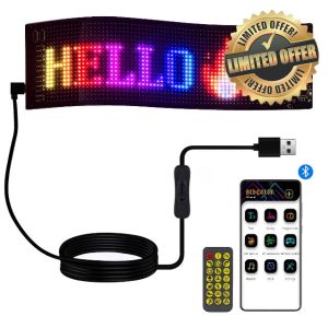 Bluetooth App Control LED Car Sign